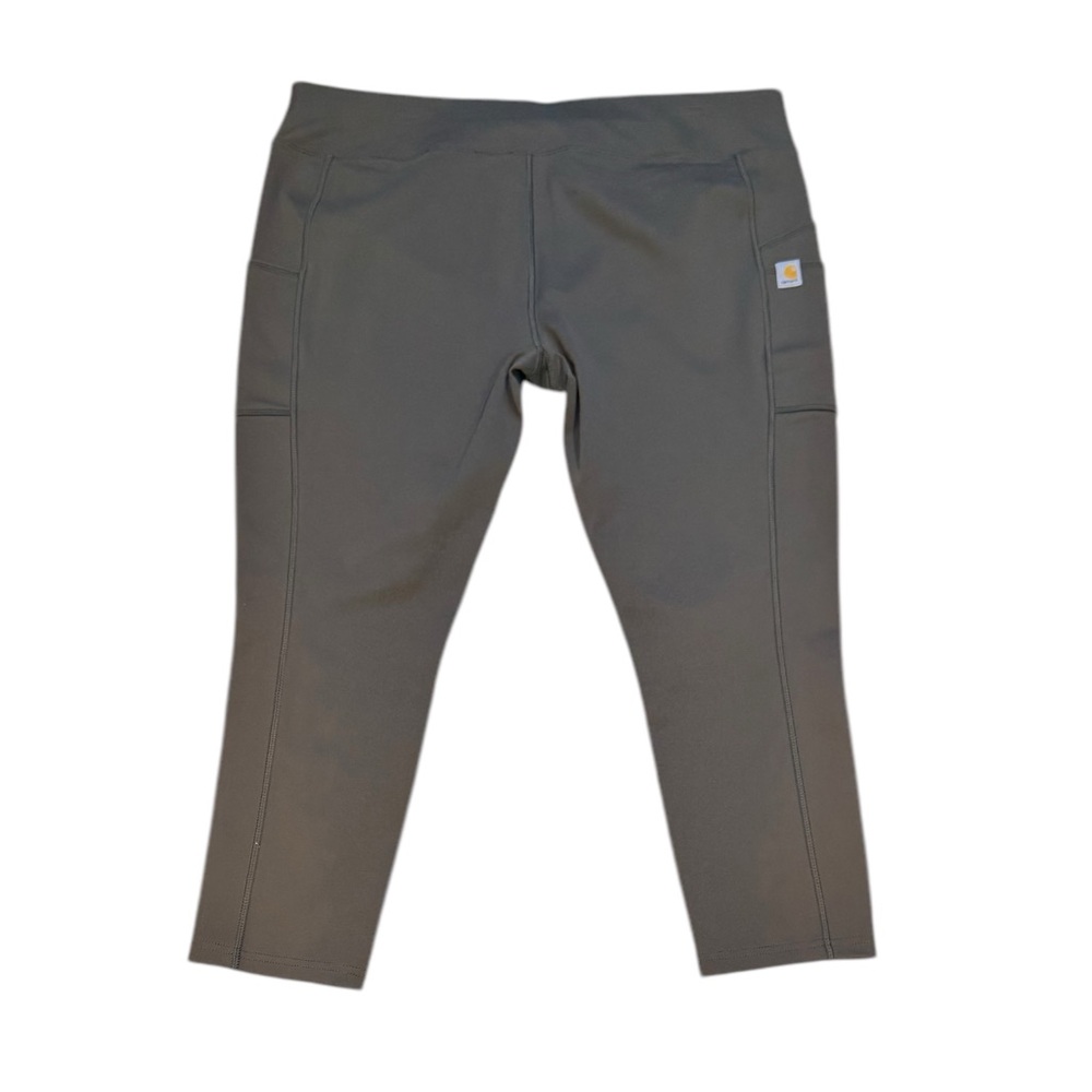 CARHARTT Force Fitted Lightweight Ankle Length Leggings Pockets NWT XL 16/18 - Picture 10 of 13